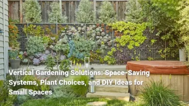 Vertical Gardening Solutions: Space-Saving Systems, Plant Choices, and DIY Ideas for Small Spaces