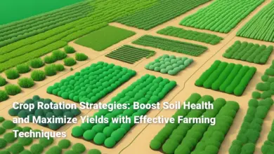 Crop Rotation Strategies: Boost Soil Health and Maximize Yields with Effective Farming Techniques