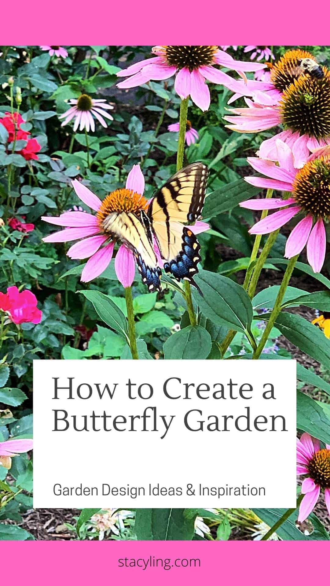 maintaining a butterfly garden creating