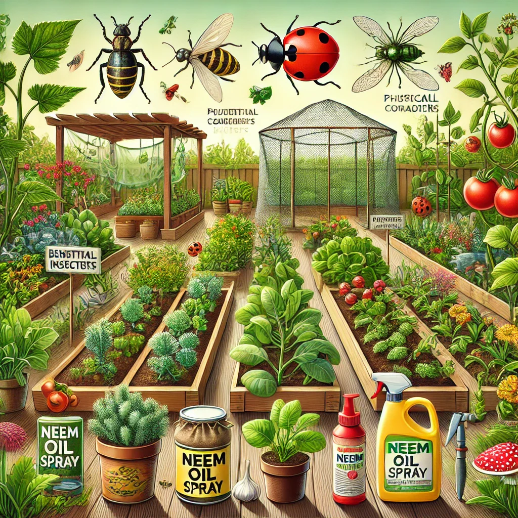 organic pest control methods creating a wildlife-friendly garden