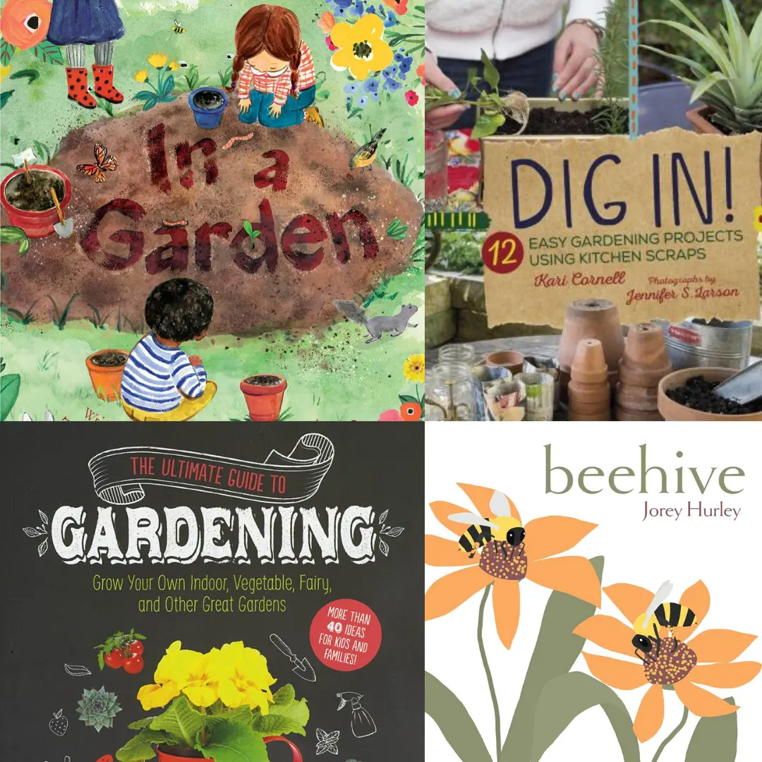 educational resources and books on family gardening garden projects