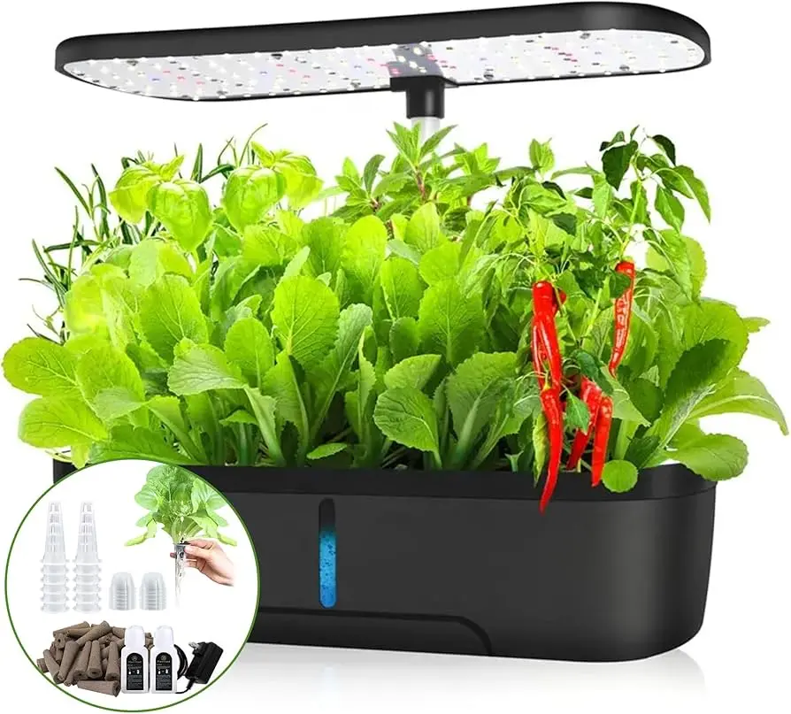 herbs hydroponic gardening systems